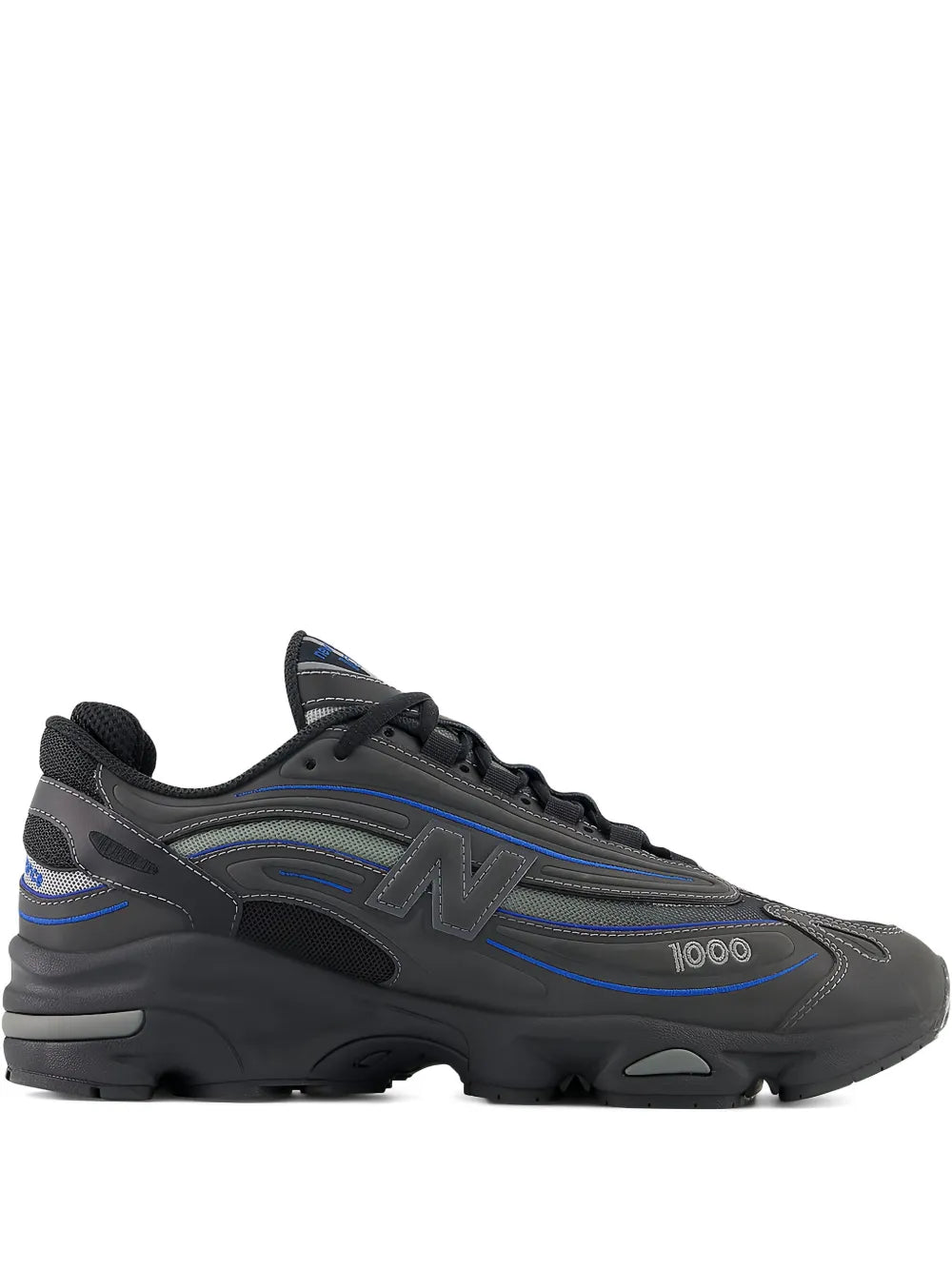 New Balance 1000 Dark Grey Royal Blue Sneakers