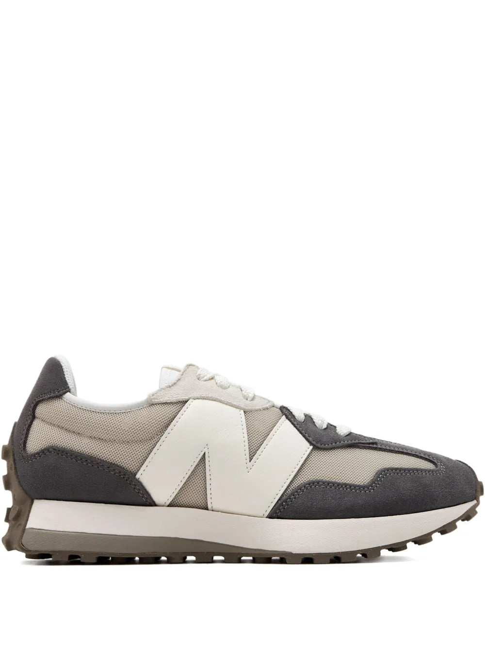 New Balance 327 Suede-Panelled Sneakers