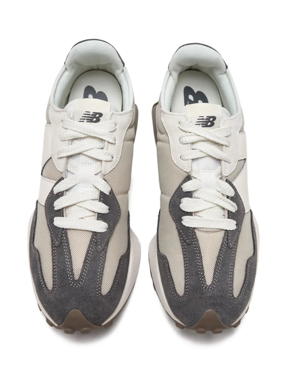 New Balance 327 Suede-Panelled Sneakers