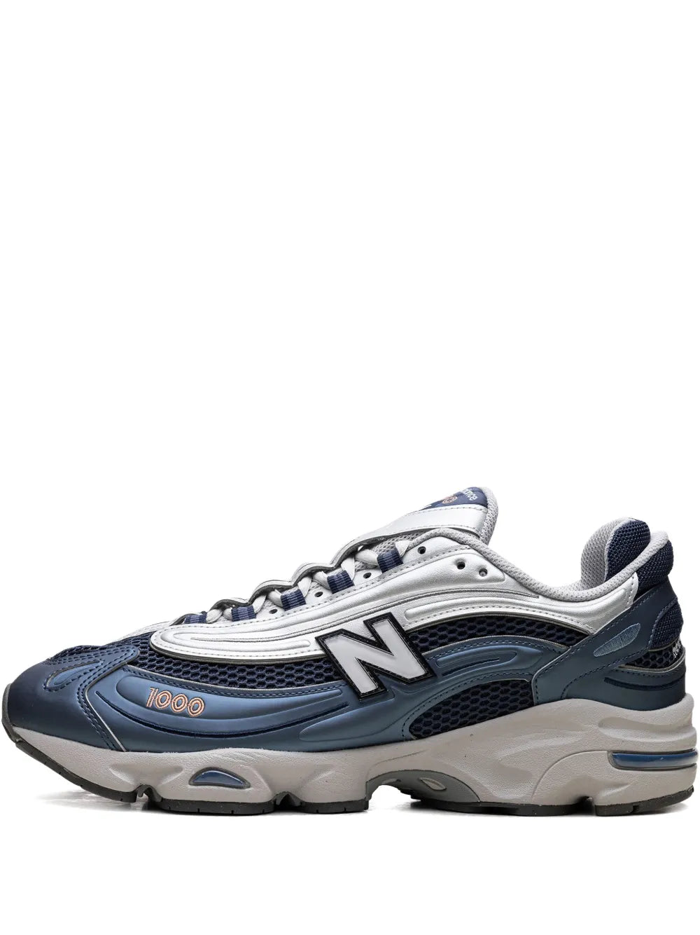 New Balance 1000 Vintage Indigo/Silver Metallic Trainers