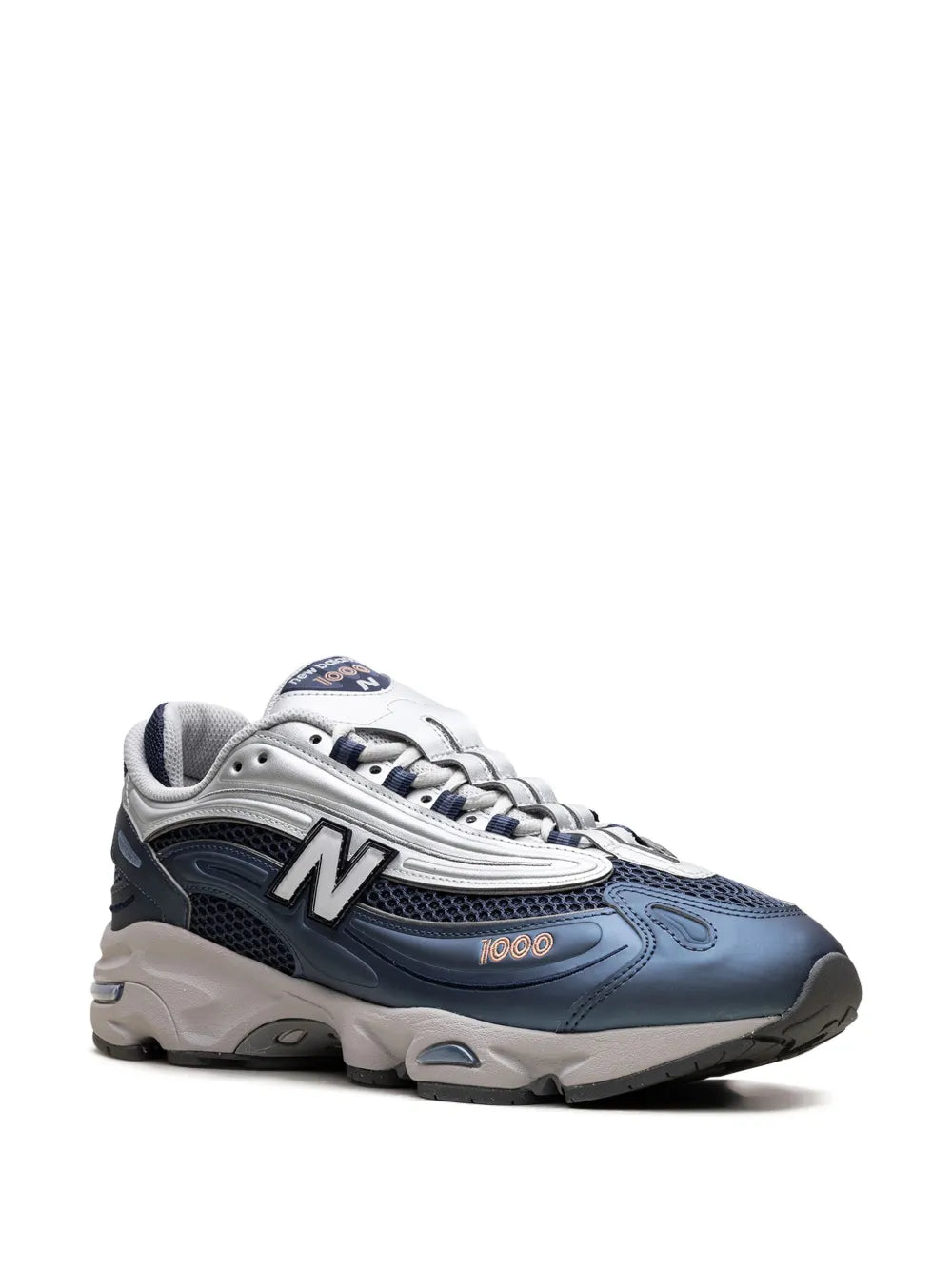 New Balance 1000 Vintage Indigo/Silver Metallic Trainers