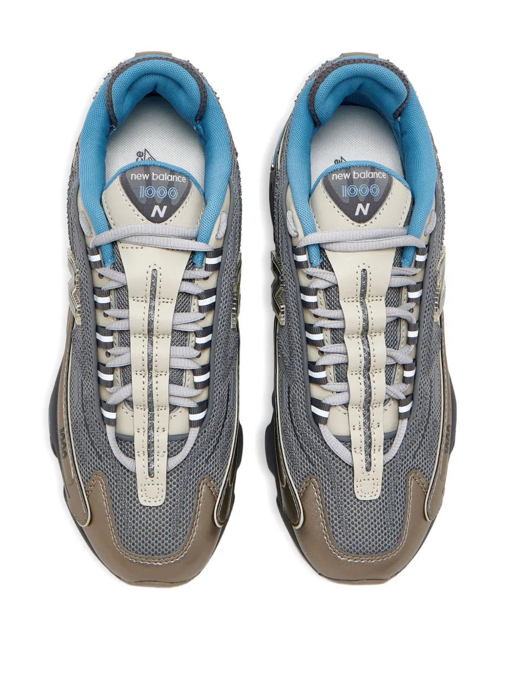 New Balance 1000 Metallic-Mesh Sneakers