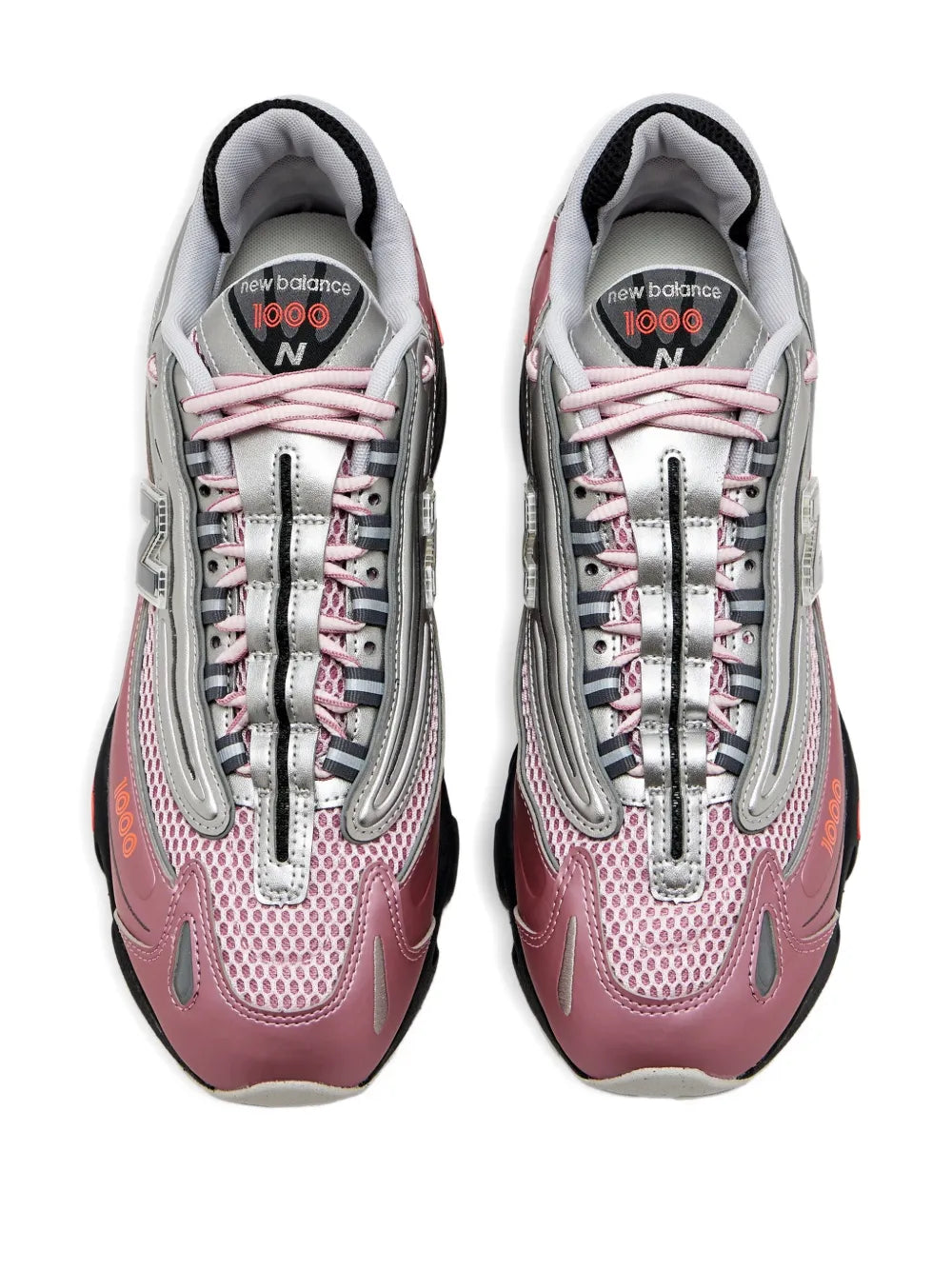 New Balance 1000 Metallic Lace-Up Sneakers