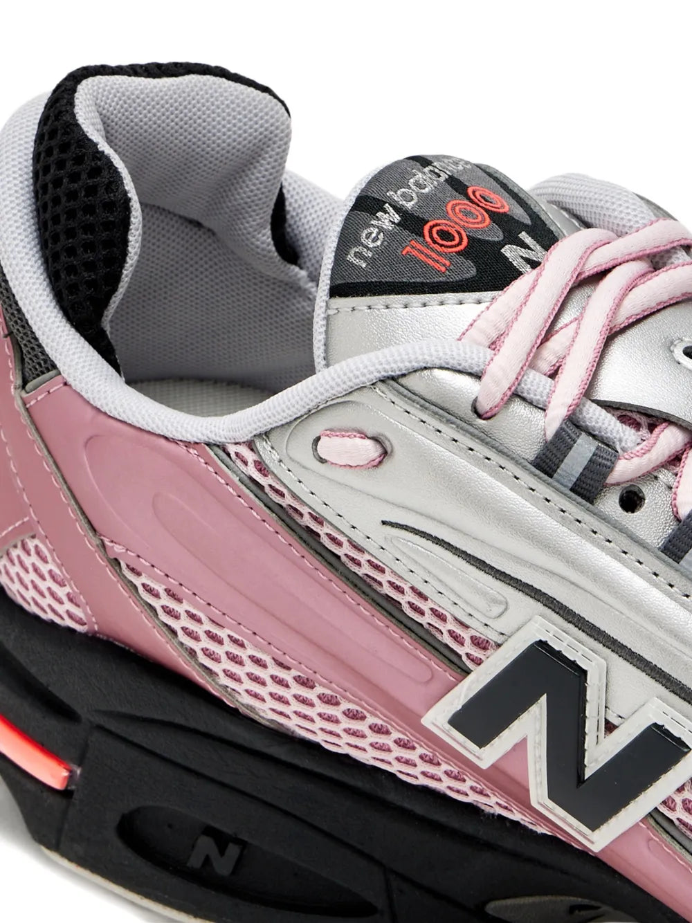 New Balance 1000 Metallic Lace-Up Sneakers