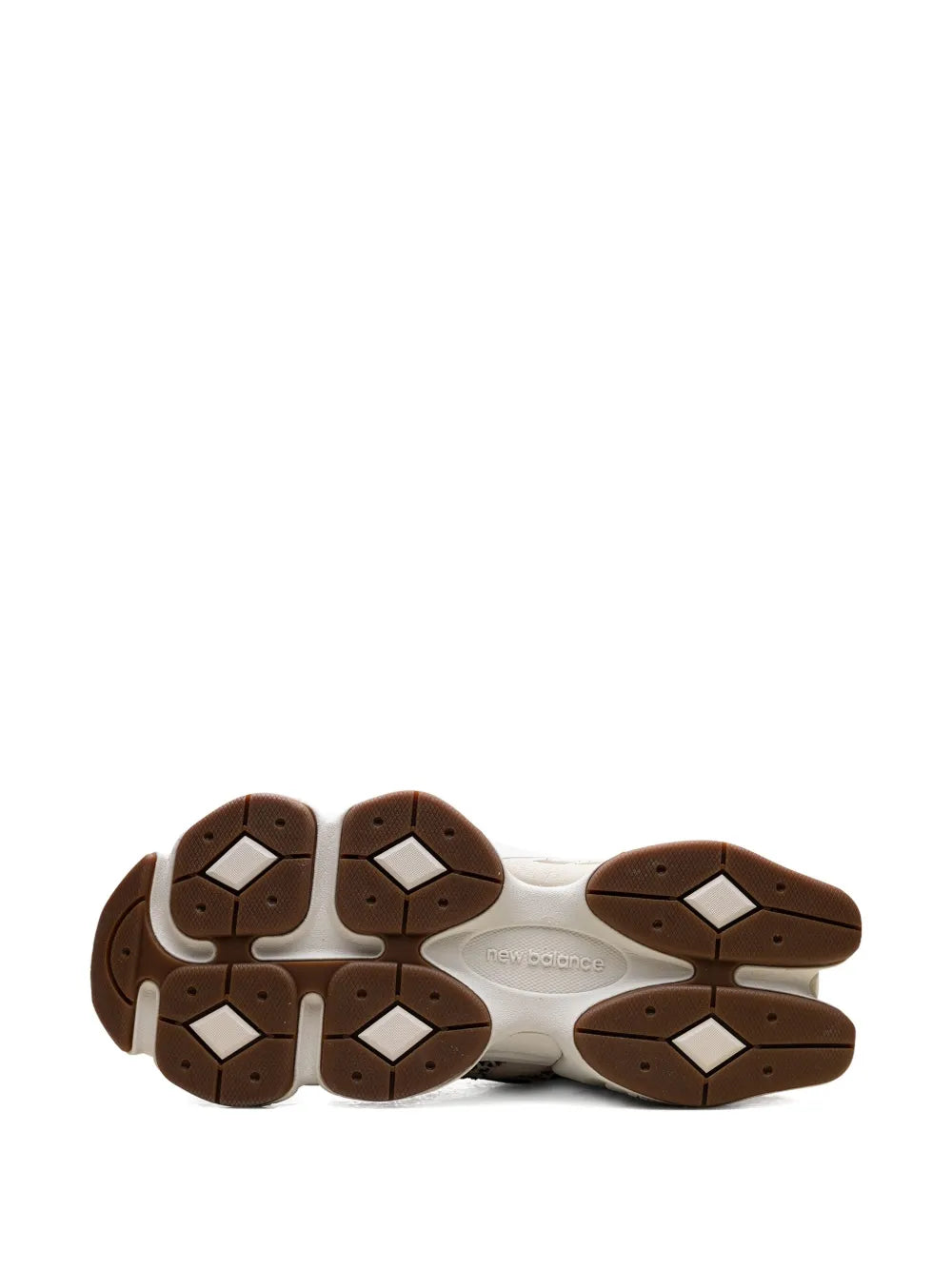 New Balance 9060 Brown/White Sneakers