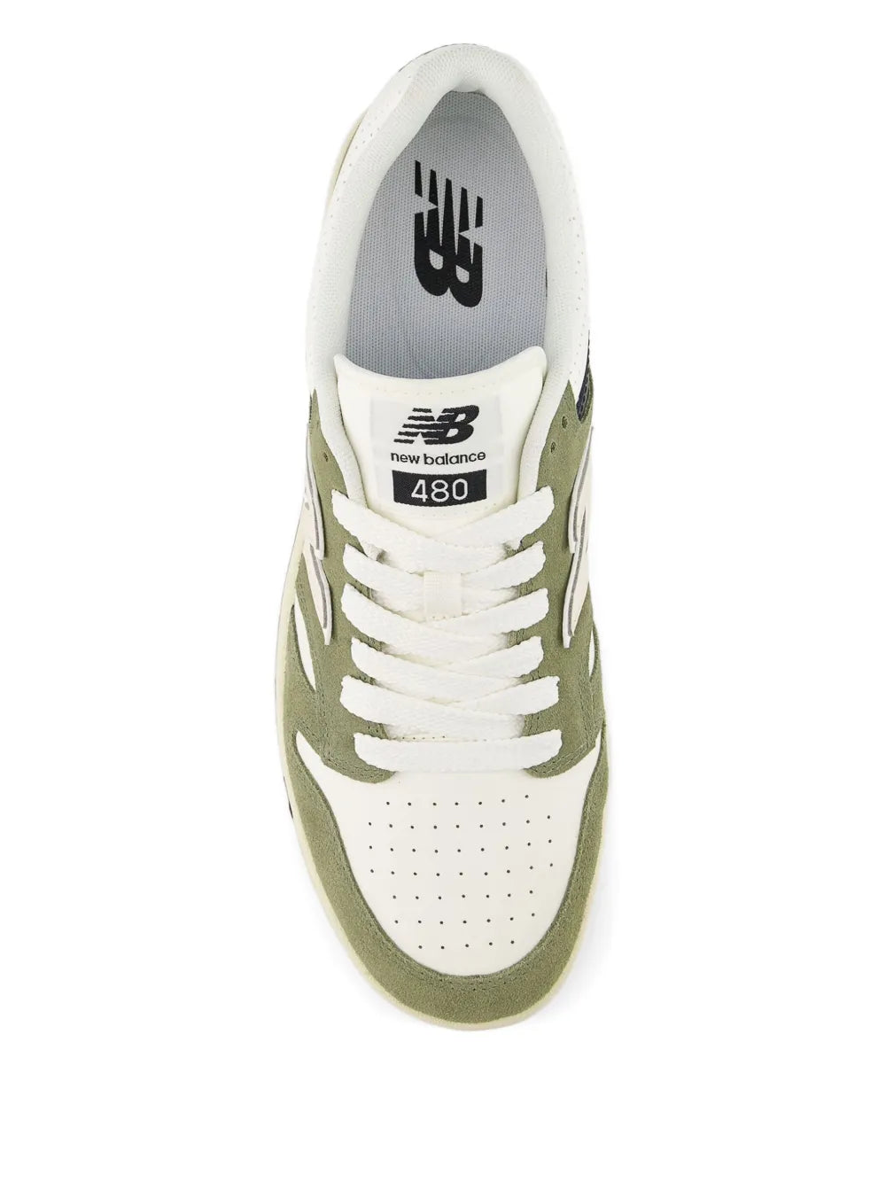 New Balance 480 Suede Leather Sneakers